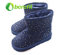 Kids Snow Boots with Ankle High And Lint And Fur Upper And EVA Sole
