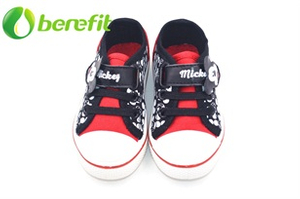 Casual Shoes for Kids with Comfortable Black Canvas Shoes with laces for Running Shoes