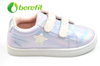 Casual Shoes for Kids with Fashionable Iridescence PU And PVC Sole