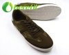 Espadrille Men in Jean And Canvas Upper And PVC Injected Sole of Green Sports Shoes