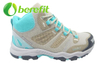 Women Sports Shoes with High Top Nubuck And PU Upper for Climb Mountain Shoes