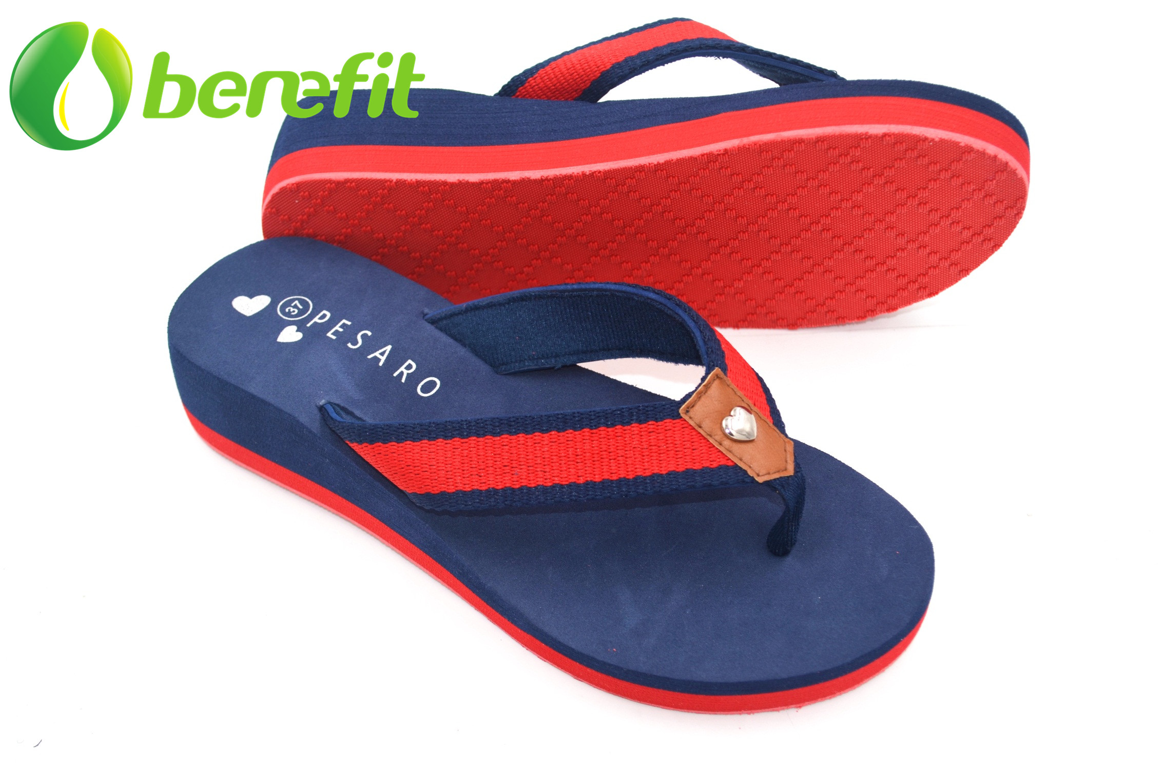 Women High Wedge Slippers with Beach Styles And with Arch Support Sole